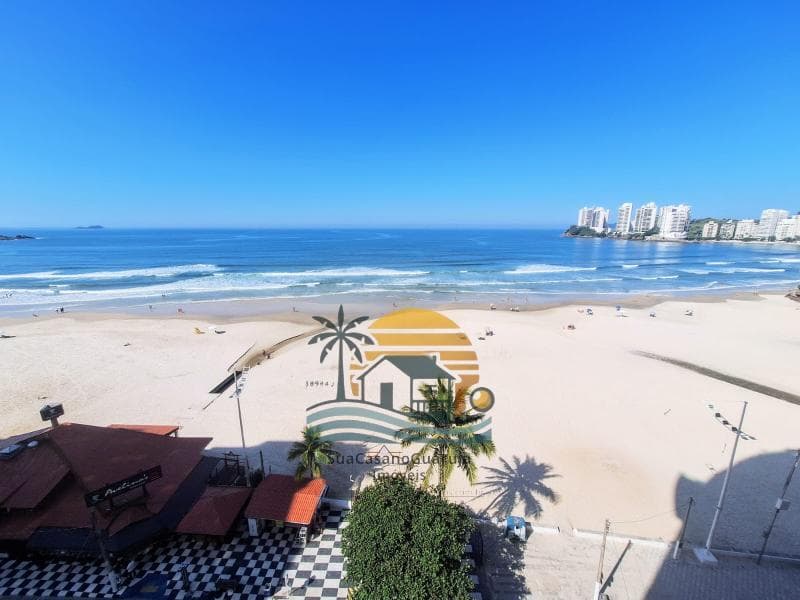 Apartamento venda Vista Total para o Mar 2 dormitorios 1 suite 1 vaga praia das pitangueiras guaruja