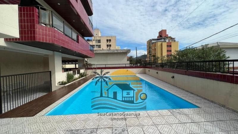 Apartamento venda 2 dormitorios 1 suite com lazer 80 m2 1 vaga 2 banheiros bairro balnerario cidade atlantica guaruja