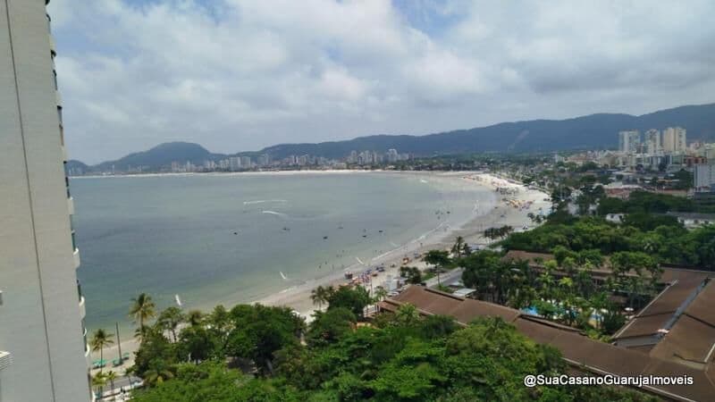 Apartamento à Venda no Condomínio Tortugas | 4 Suítes e Vista Mar – Guarujá