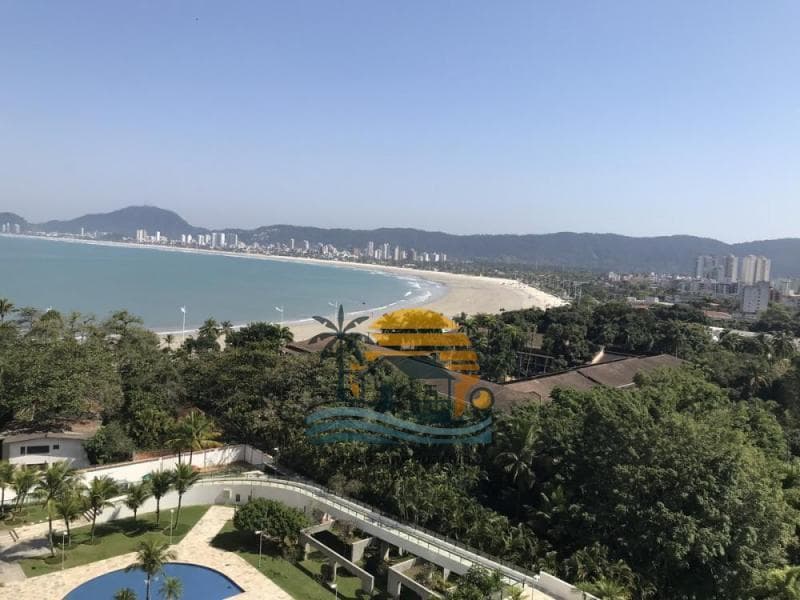 Apartamento para Locação Anual no Condomínio Tortugas – Enseada, Guarujá | Vista Mar | 4 Suítes