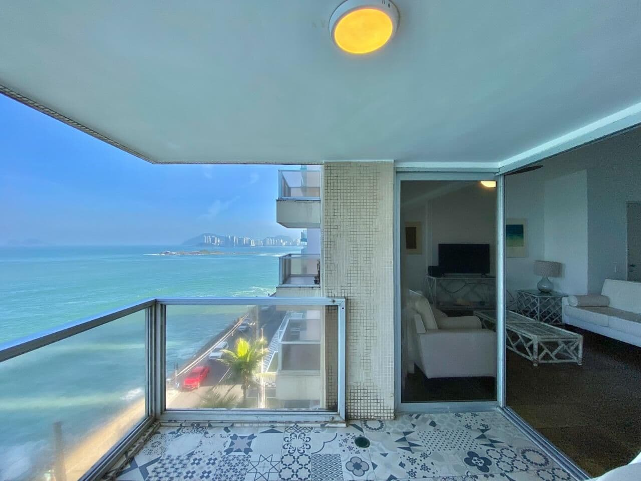 Apartamento venda 3 dormitorios 1 suite 120m² 1 vaga morro maluf Vista Mar Pitangueiras - Guarujá