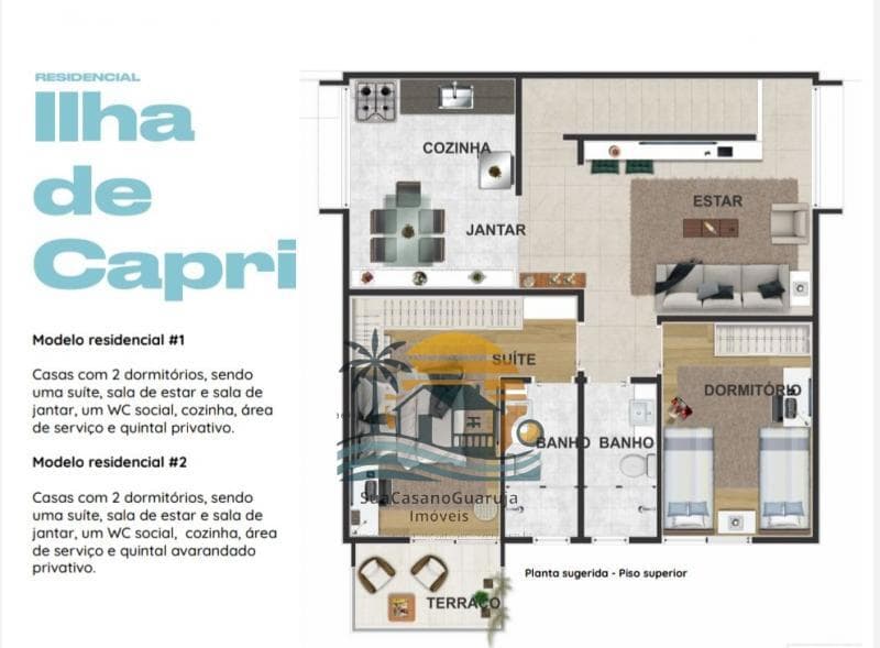 Casa à venda no bairro Jardim Las Palmas em Guarujá/SP