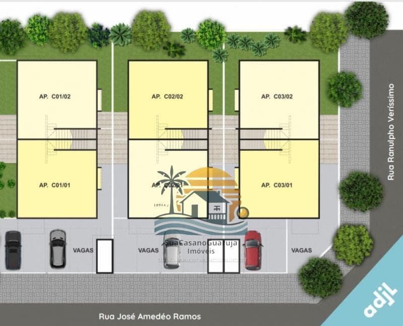 Casa à venda no bairro Jardim Las Palmas em Guarujá/SP