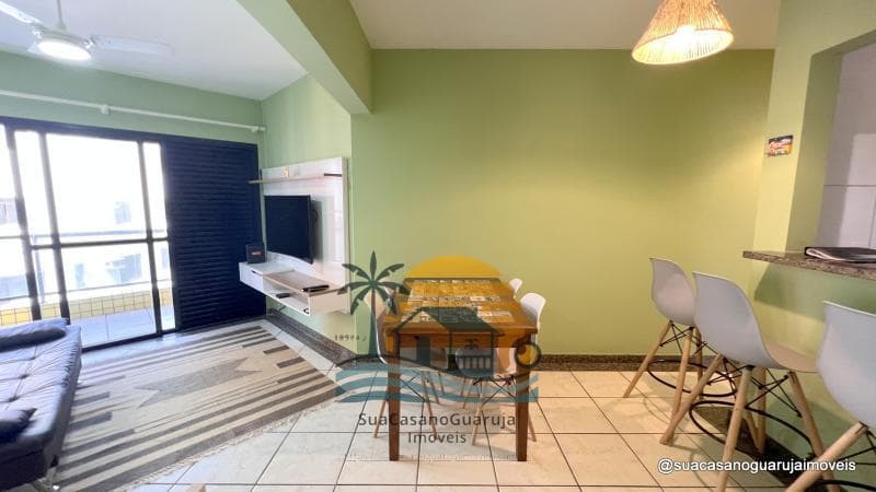 APARTAMENTO VENDA COM SACADA GOURMET 2 DORMITORIOS LAZER ENSEADA GUARUJA