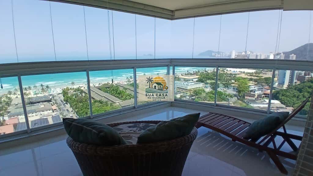 Apartamento 158m² à Venda | 4 Quartos (2 Suítes) | Vista Mar | Varanda Gourmet | Varandas di Fiori | Praia da Enseada, Guarujá