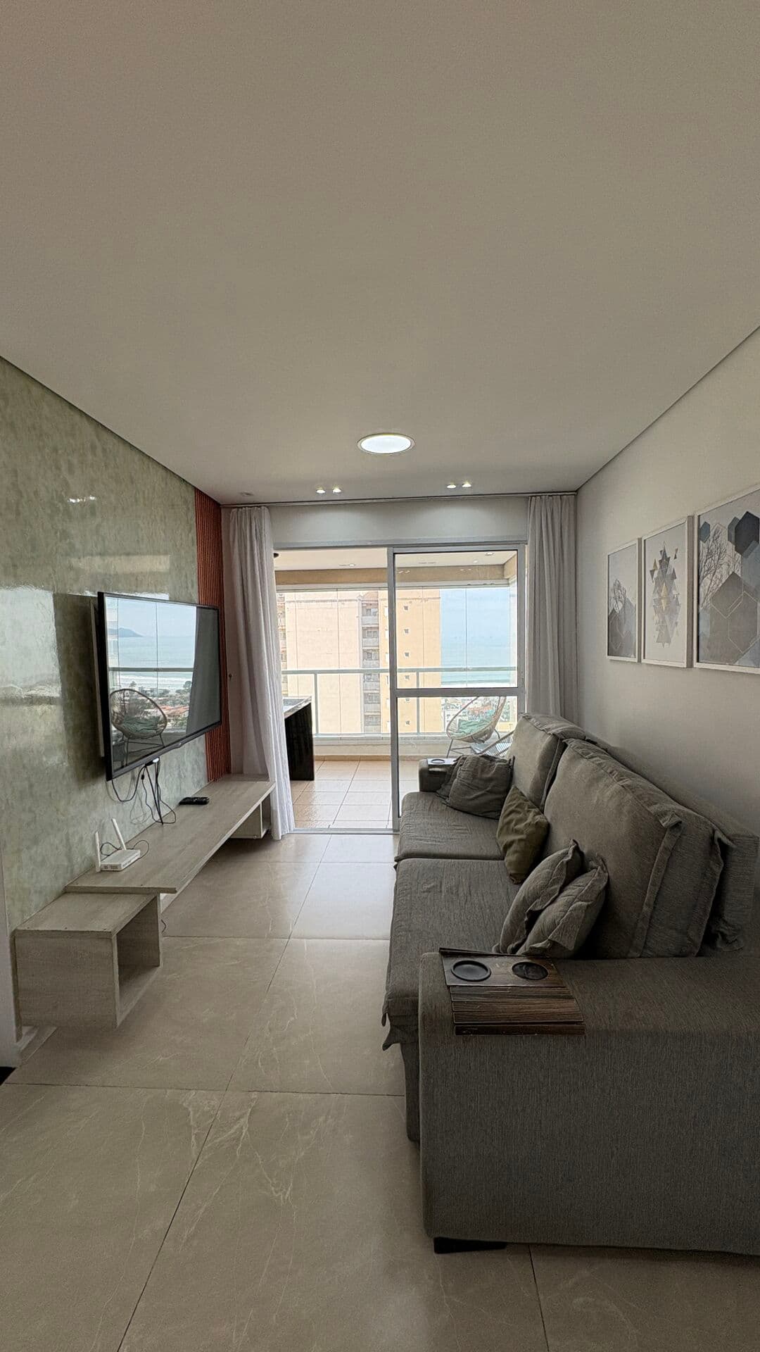 Apartamento Novo à Venda na Enseada Guarujá | Vista Mar | 2 Dormitorios , Varanda Gourmet e Lazer Completo Próximo à Praia
