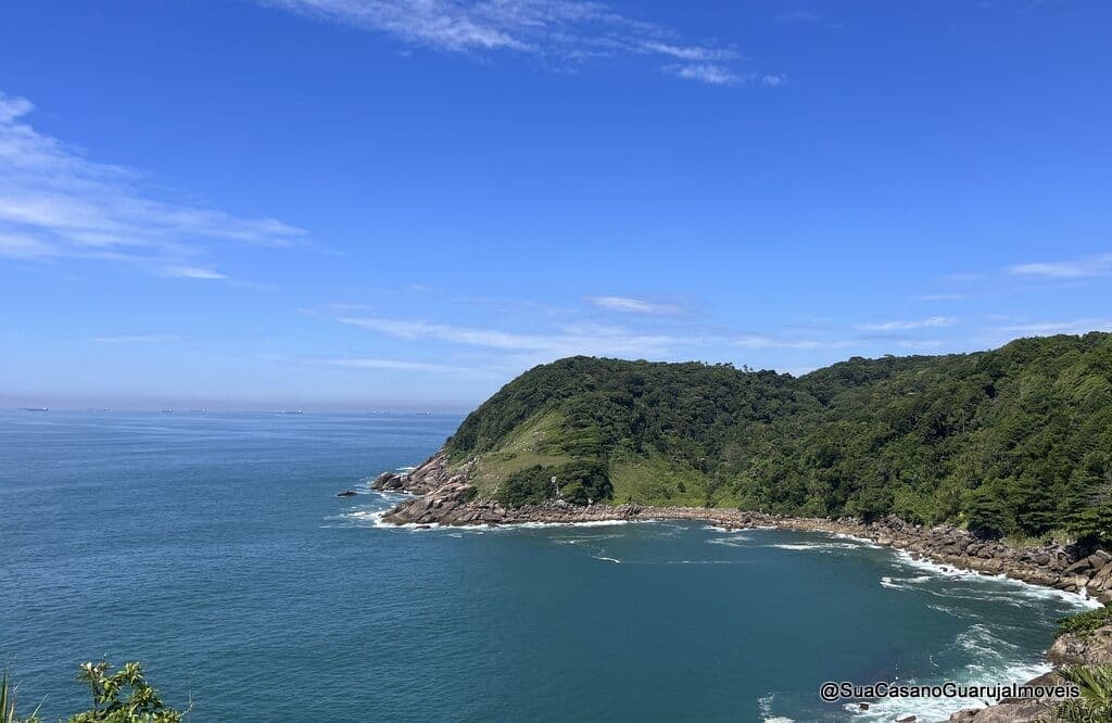 Apartamento à Venda no Penhasco Cinco Estrelas | Vista Mar | 3 Dormitórios | Praia da Enseada – Guarujá
