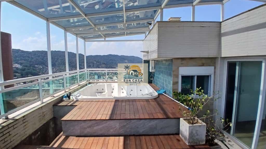 Apartamento de cobertura 400m² à Venda | 6 Quartos (6 Suítes) | Vista Mar | Varanda Gourmet | Varandas di Fiori | Praia da Enseada, Guarujá
