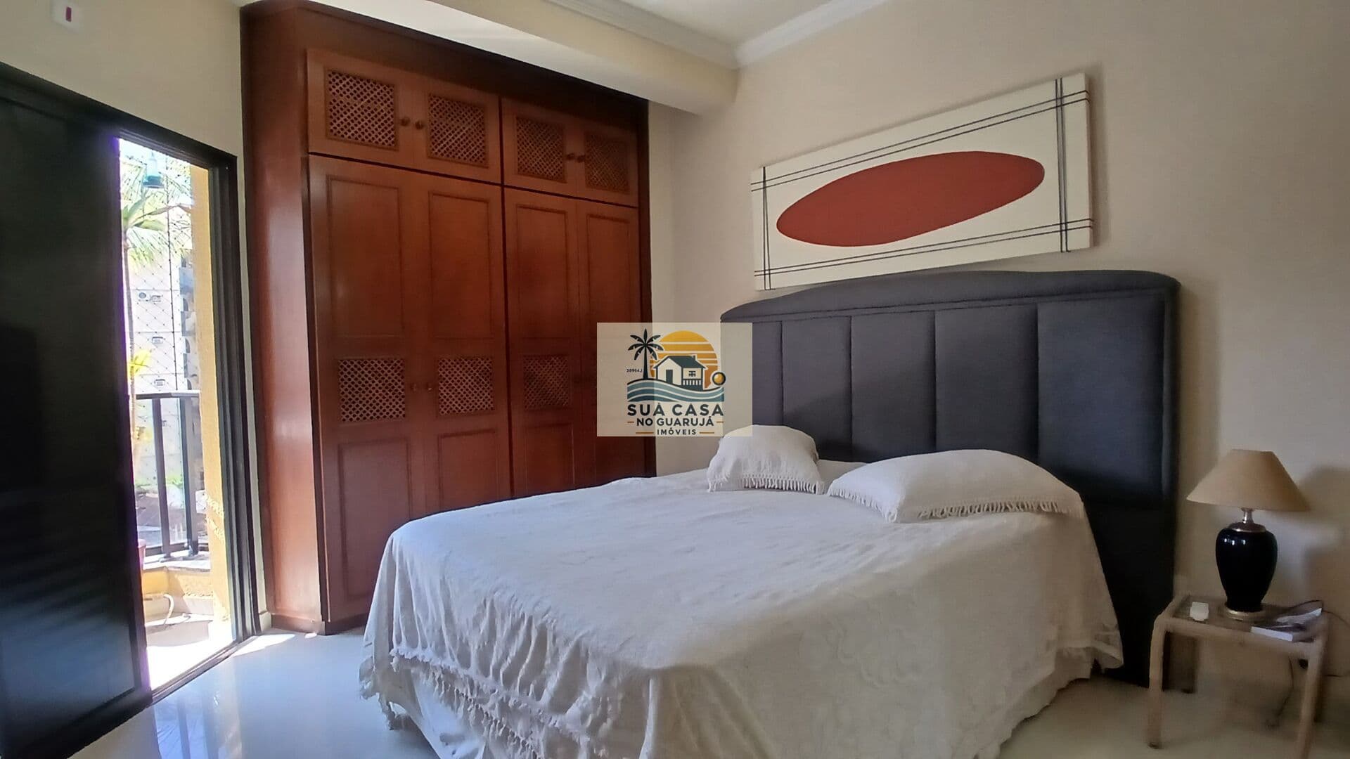 apartamento locação anual 2 dormitorios 1 suite 1 vaga lazer enseada guaruja cod 106L