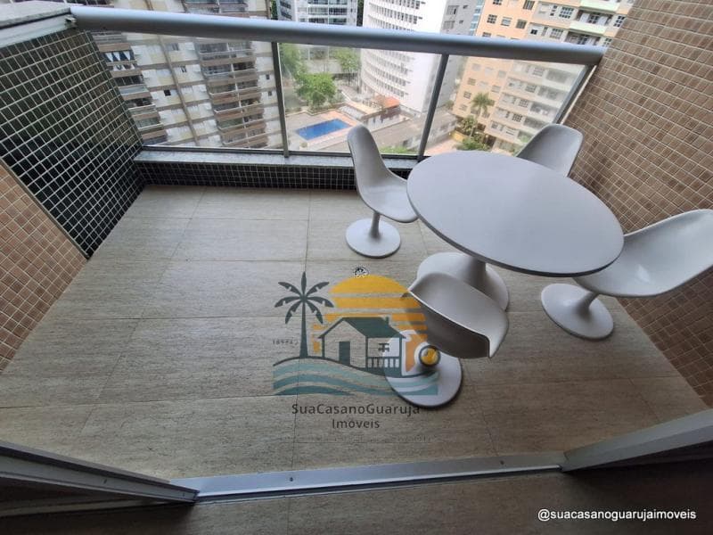 Apartamento vista mar 3 dormitorios 1 suite 142 m² 1 vaga praia das pitangueiras guaruja