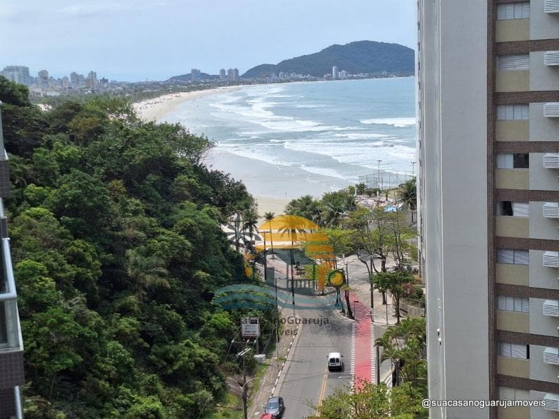 Apartamento vista mar 3 dormitorios 1 suite 142 m² 1 vaga praia das pitangueiras guaruja