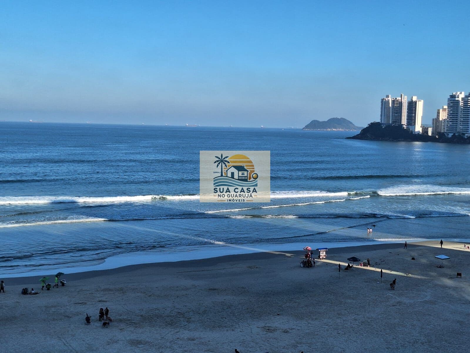 Apartamento frente mar 3 dormitorios Pitangueiras Guaruja
