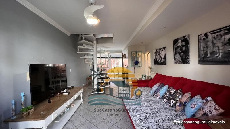 CASA LUXO FRENTE MAR GUARUJÁ | COSTA DO MAR | 4 DORMS | 3 VAGAS | SERVIÇO DE PRAIA